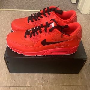 Nike Air Max ID custom in Red